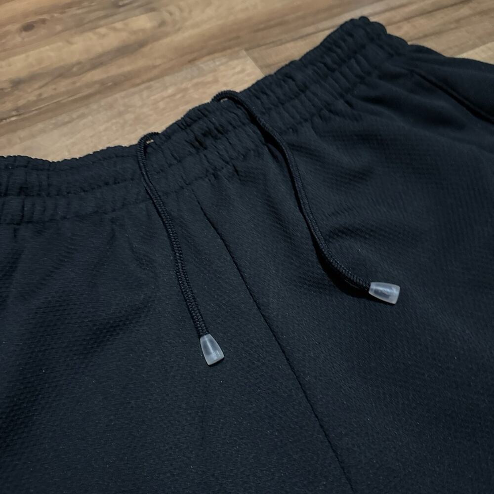 Y2K Air Jordan Green Black Baggy Vintage Basketball Size M 345069-012 Shorts - Picture 7 of 10